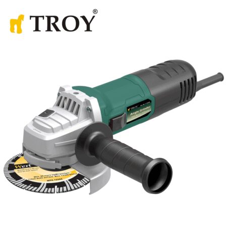 Ъглошлайф с регулиране на оборотите / Troy 12127 / - 125 мм, 750W 2