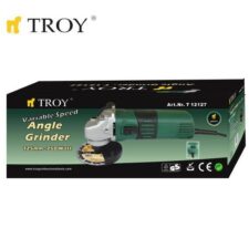 Ъглошлайф с регулиране на оборотите / Troy 12127 / - 125 мм, 750W
