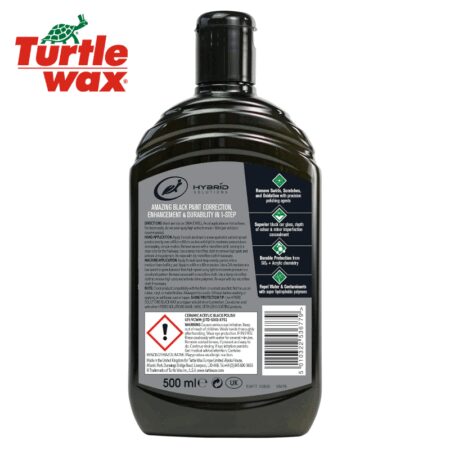 Акрилна черна политура HS Ceramic (500мл) / Turtle Wax FG53677 / за драскотини 2