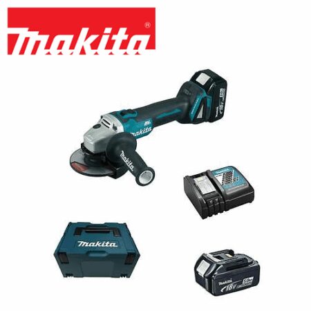 Акумулаторен ъглошлайф 125мм / Makita DGA504RFE / 18 V 2