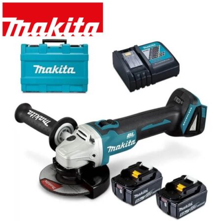 Акумулаторен ъглошлайф, 125мм, 18V / MAKITA DGA504RTE / 1