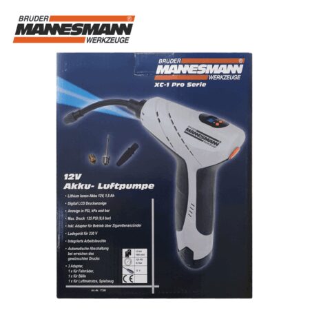 Акумулаторен компресор 12 V / Mannesmann 17200 / 8