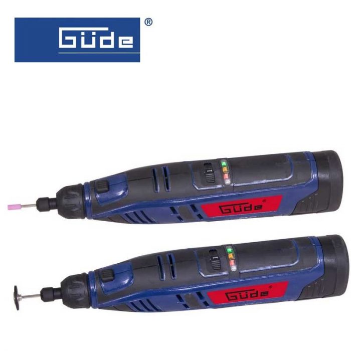 Акумулаторен мини шлайф HSS12-131-04B / GUDE 58610 / 12V 4