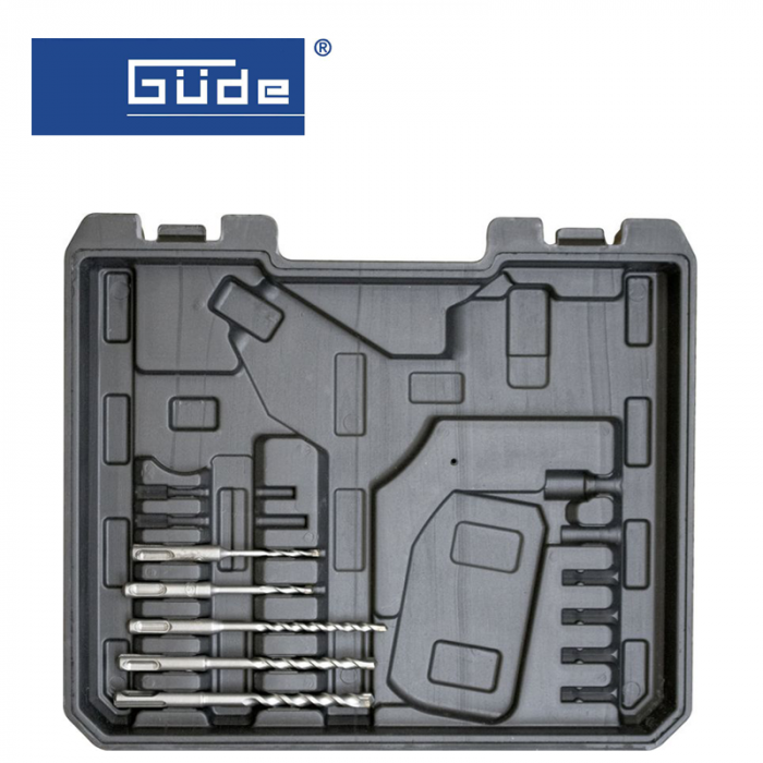 Акумулаторен Перфоратор BH 18-201-30K, 18V, SDS - Plus 5