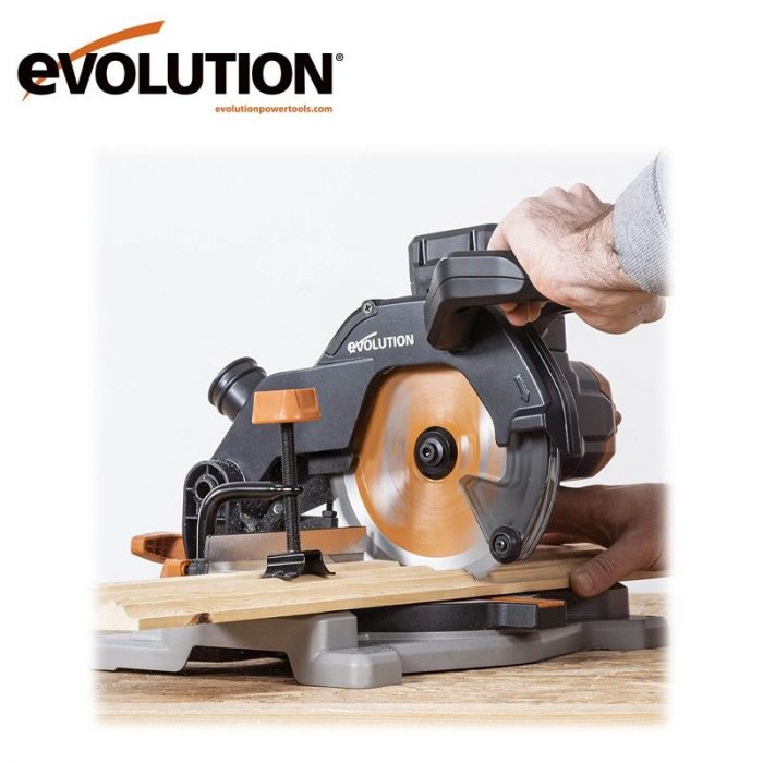 Акумулаторен потапящ циркуляр 185mm, 18V, Evolution R185CMS-Li / 088-0001B / 4