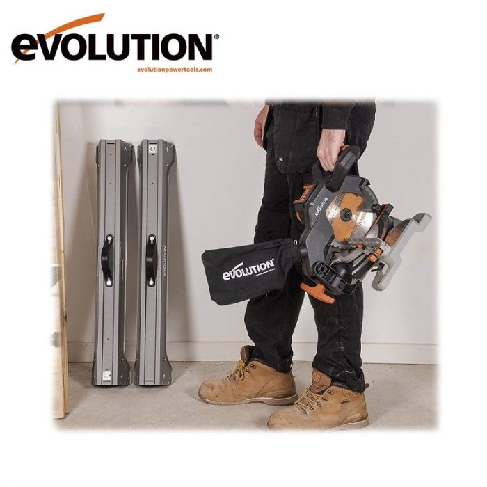 Акумулаторен потапящ циркуляр 185mm, 18V, Evolution R185CMS-Li / 088-0001B / 6