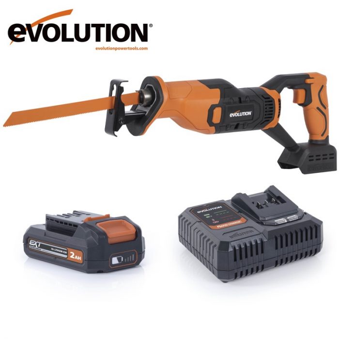 Акумулаторен саблен трион 18V Evolution R150RCP-Li / 104-0001B / 1