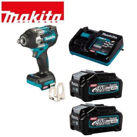 Акумулаторен ударен гайковерт 40V - 4Ah / Makita TW007GM201 / 4
