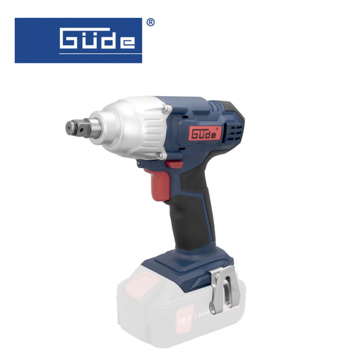 Акумулаторен ударен гайковерт 18V GUDE BSS 18 1/2-0 / 58506 / 1
