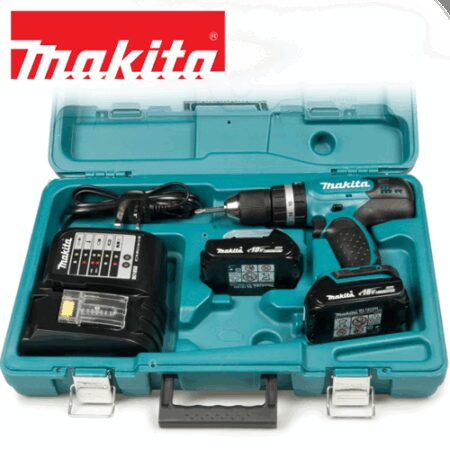 Акумулаторен ударен винтоверт / MAKITA DHP453SYE / 18V 3