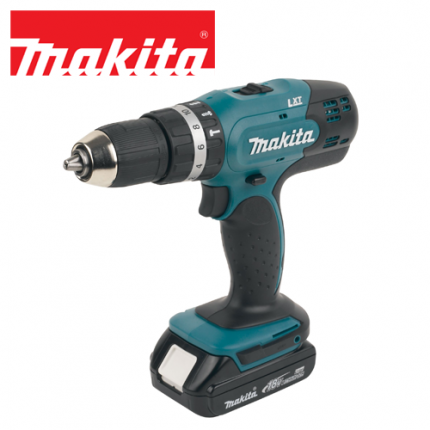 Акумулаторен ударен винтоверт / MAKITA DHP453SYE / 18V