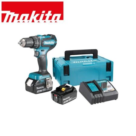Акумулаторен ударен винтоверт 18V, 50Nm / MAKITA DHP485RFJ / 2