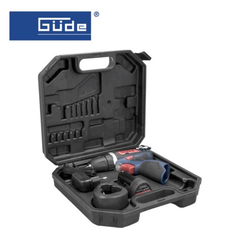 Акумулаторна бормашина - винтоверт BS 12-131-04K / GUDE 58601 / 12V / 1,3Ah 6