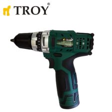 Акумулаторна бормашина / Troy 13122 / 12V, 2 батерии