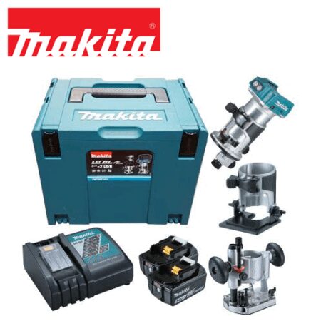Акумулаторна Обер Фреза Makita DRT50RTJX2 18V 2