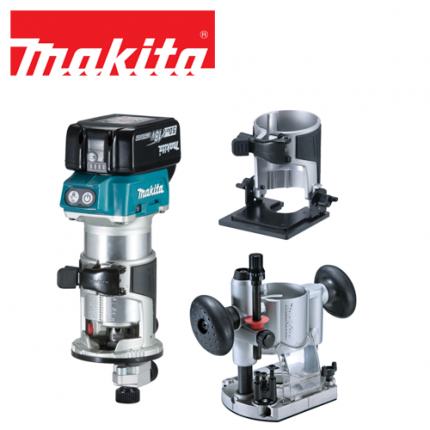 Акумулаторна Обер Фреза Makita DRT50RTJX2 18V