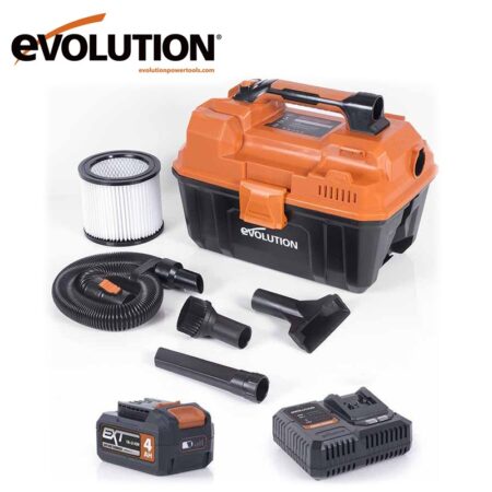 Акумулаторна работна прахосмукачка 18V Evolution R11VAC-Li / 099-0001B / 1