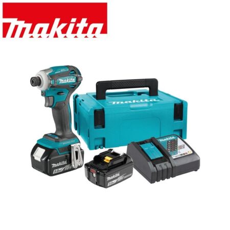 Акумулторен ударен винтоверт 18V, 180 Nm / Makita DTD172RTJ / 1