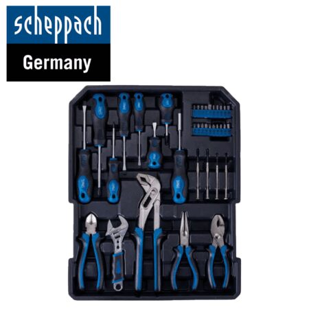 Алуминиев куфар с инструменти WZT187 (DIY) - с колелца / Scheppach 59093299968 / 7