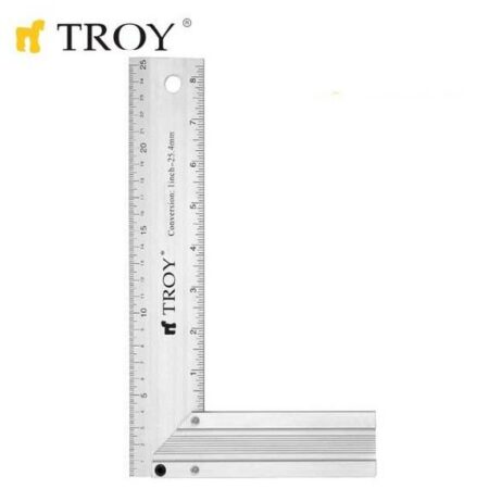 Алуминиев прав ъгъл (250mm) 1