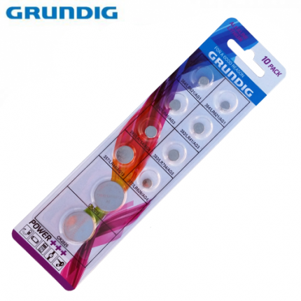 Асортимент Батерии GRUNDIG 10 броя