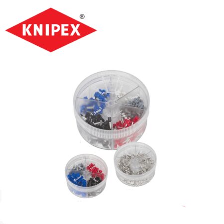 Асортимент изолирани кабелни обувки 200бр. / KNIPEX 9799908 / 1