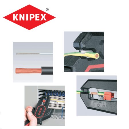 Професионални Автоматични клещи за оголване на кабели KNIPEX 6
