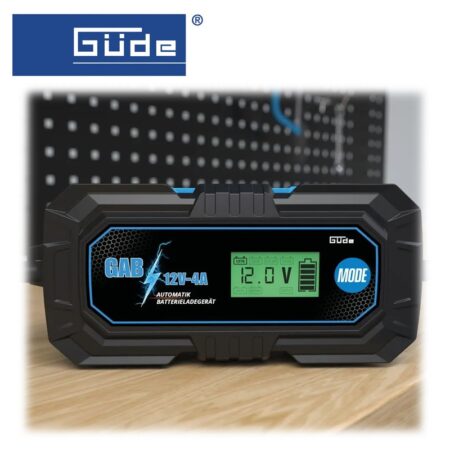 Автоматично зарядно за акумулатор GUDE GAB 12V/6V-4A / 85145 / 5