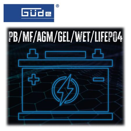 Автоматично зарядно за акумулатор GUDE GAB 12V/6V-4A / 85145 / 6