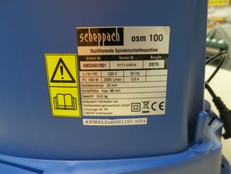 Барабанен шлайф Scheppach OSM100 / 4903401901 / 5