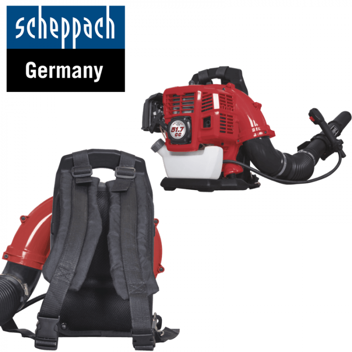 Бензинова прахосмукачка и въздуходувка Scheppach LB5200BP / 5911103903 / 3