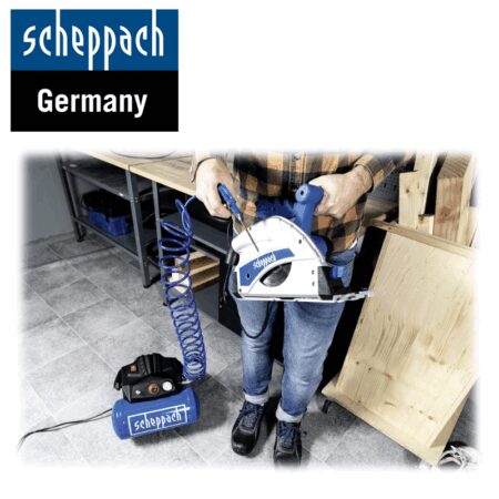 Безмаслен компресор 8bar, 6l, Scheppach HC06 / 5906153901 / 20