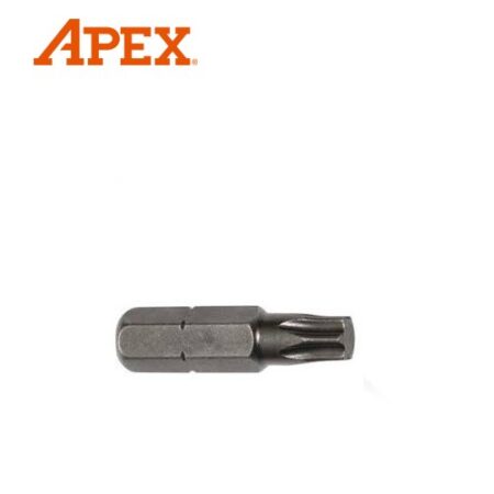 Бит за отвертка тип Торкс Т25 х 25 мм / APEX 440-TX-25X / 1/4“ HEX 1