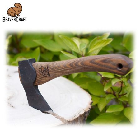 Брадвичка с дървена дръжка / BeaverCraft AX1 / 3
