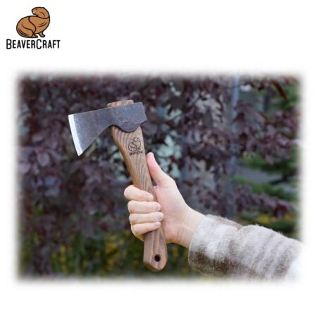Брадвичка с дървена дръжка / BeaverCraft AX1 / 4