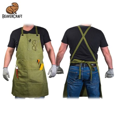 Брезентова престилка - зелена / BeaverCraft AP1 / 2