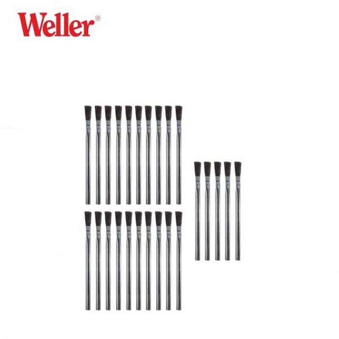 Четка за нанасяне на флюс / Weller WLACCFB-02 / 25 броя 2