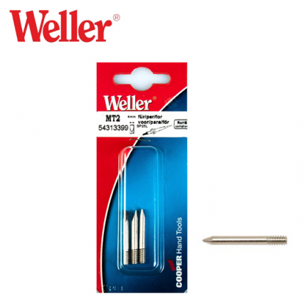 Човка за поялник, права, 4mm, 25W, 3 броя в блистер /WEL MT2/