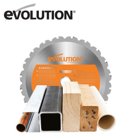 Ръчен Циркуляр с чанта EVOLUTION R185CCSX+ EU / 027-0003A / 3