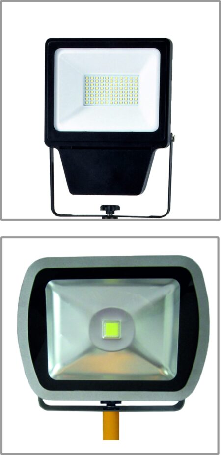 COB LED Прожектор с телескопична стойка, 80 W 2