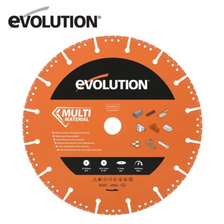 Диамантен сегментиран диск 230мм / EVOLUTION MD230SEG-CS / 1