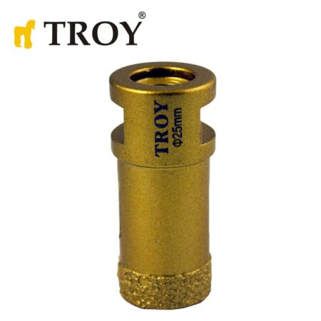 Диамантена боркорона за ъглошлайф 25 мм, М14 / Troy 27450-25mm / 1