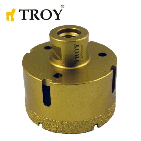 Диамантена боркорона за ъглошлайф 68 мм, М14 / Troy 27450-68mm / 1