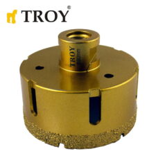Диамантена боркорона за ъглошлайф 80 мм, М14 / Troy 27450-80mm /