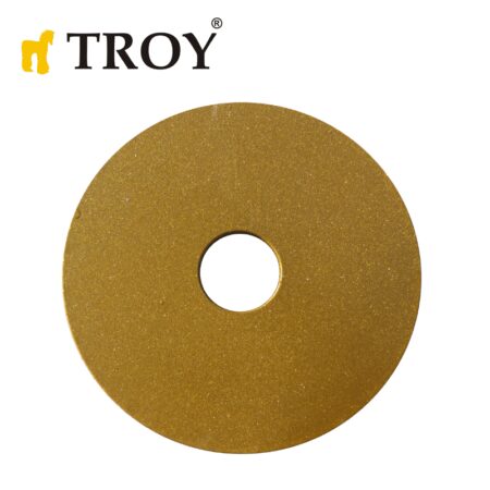 Диск за дърво - за ъглошлайф / Диск за шлайфане на дърво 100 mm / Troy 25090 / 2