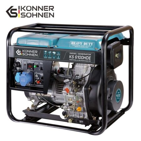 Дизелов генератор за ток с AVR, 5500W, / KS 6100HDE / 10