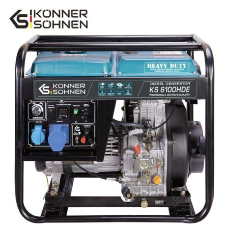 Дизелов генератор за ток с AVR, 5500W, / KS 6100HDE / 8