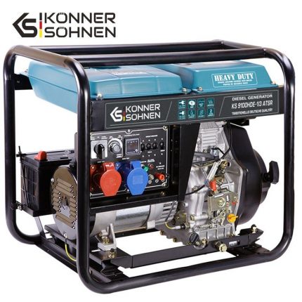 Дизелов генератор за ток 7500W KS 9100HDE-1/3 ATSR