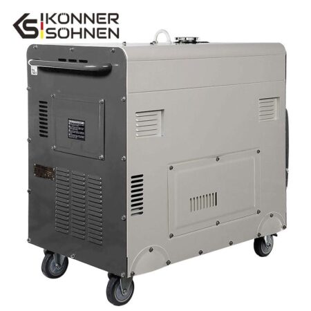 Тих Дизелов генератор за ток с AVR, ATSR, 7500W,/ KS 9200HDES-1/3 ATSR / 4