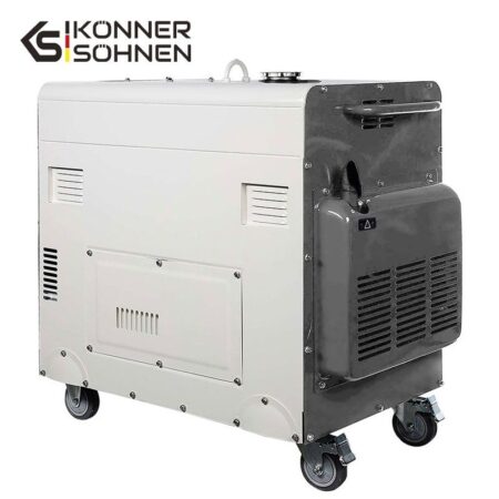 Тих Дизелов генератор за ток с AVR, ATSR, 7500W,/ KS 9200HDES-1/3 ATSR / 5